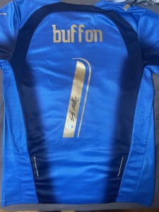 Autographed Buffon Jersey (Becketts Authenticated- Genuine) for sale on Ebay