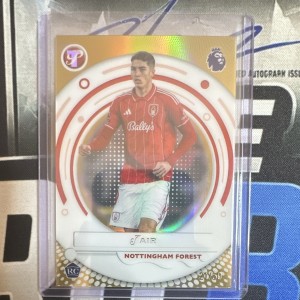 Topps Pristine Premier League 2026 Jair Nottingham Forest Rookie #159 /50 for sale on Ebay