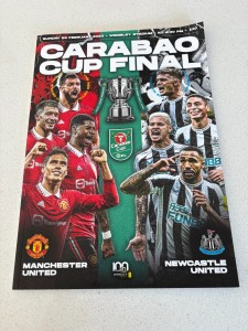 Newcastle Man Utd 2025 Carabao Cup Final Programme Excellent Condition RARE for sale on Ebay