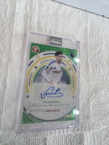 Facundo Buonanotte  Leeds United Autograph Topps Pristine 78/150  Plus More for sale on Ebay