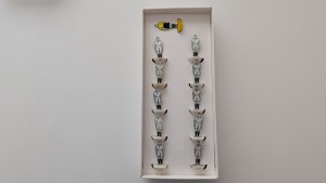 Vintage Subbuteo Celluloid Team Ref. 21 with Bases (See Description) for sale on Ebay