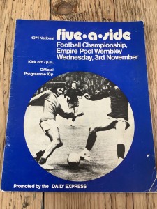 1971 5 A Side West Brom Arsenal Manchester U Chelsea Celtic Tottenham Rangers + for sale on Ebay