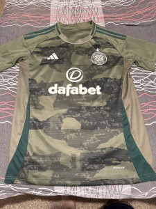 Adidas Celtic FC 2024/25 Third Kit Football T-Shirt Soccer Jersey Size Medium for sale on Ebay