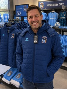 BRAND NEW Coventry City Winter Coat Blue Large for sale on Ebay