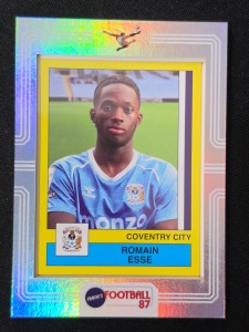 2025/26 Panini Football EFL - Sticker Rewind Silver Romain Esse Coventry City for sale on Ebay