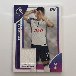 Topps Premier League 2025/26- Son Heung-Min-Patch Memorabilia-Tottenham- RE-SHM for sale on Ebay