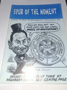 'Spur Of The Moment' - Tottenham Hotspur Fanzine.  Issue No.5 for sale on Ebay