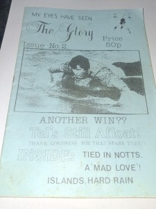 'My Eyes Have Seen The Glory' - Tottenham Hotspur Fanzine.  Issue No.2 for sale on Ebay