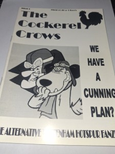 'The Cockerel Crows' - Tottenham Hotspur Fanzine.  Issue No.9 for sale on Ebay