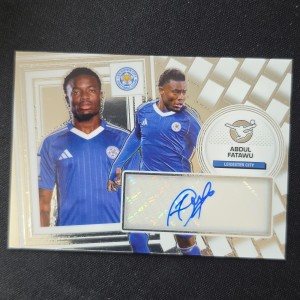 2025/26 Panini Football EFL - Abdul Fatawu Leicester City Auto for sale on Ebay