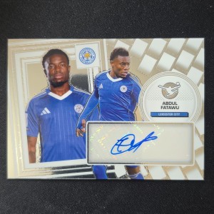2025/26 Panini Football EFL Abdul Fatawu Leicester City Auto #2 for sale on Ebay
