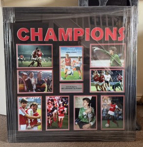 Arsenal 1986 League Cup Winning Memorabilia Framed Photo Set for sale on Ebay