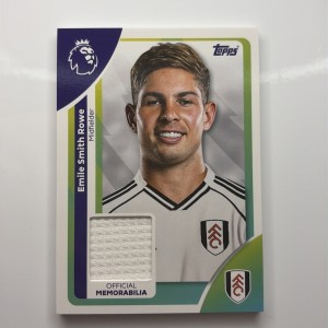 Topps Premier League 25/26 Patch - Emile Smith Rowe - Fulham - Player Worn  for sale on Ebay