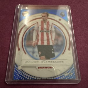 Topps Pristine Premier League 2026 - Miklel Damsgaard 40/75 Brentford for sale on Ebay