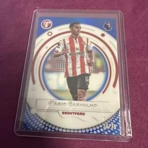 Topps Pristine Premier League 2026 - Fabio Carvalho 56/75 Brentford for sale on Ebay