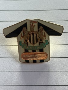 Official Newcastle United Football Match Game Badge Charlton Athletic 2006/07 for sale on Ebay
