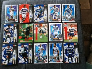 QUEENS PARK RANGERS COLLECTION OF 15 HAND SIGNED FOOTBALL TRADING CARDS for sale on Ebay