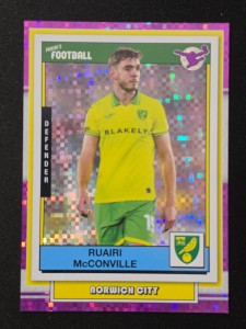 2025/26 Panini Football EFL - Purple /49 Ruairi MCconville Norwich City for sale on Ebay