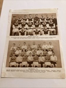 Aston Villa FC and Rangers FC Uncut Photos Possible 1929 Team Photo Boy Magazine for sale on Ebay