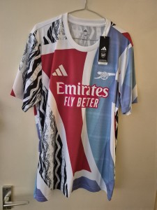 Arsenal Official Pre Match Training Top Season 2024-2025 Size L BNWT for sale on Ebay