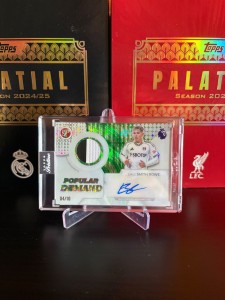 Emile Smith Rowe Topps Pristine Premier League 2025-26 Patch Auto /10 Fulham for sale on Ebay
