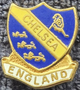 CHELSEA FC BADGE - OLD CHELSEA ENGLAND BADGE  for sale on Ebay