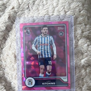 Topps Rookie Premier League Liam Kitching Coventry City Pink Parallel #332/399 for sale on Ebay