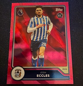 Topps Premier League 2026/27 Josh Eccles Coventry City #267 Rookie Parallel for sale on Ebay
