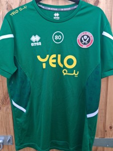 Sheffield United Erreà Green Training Shirt - Size L for sale on Ebay