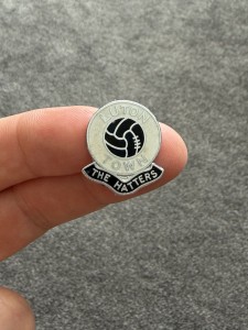 Vintage Luton Town Fc Gomm Ball Badge - The Hatters for sale on Ebay