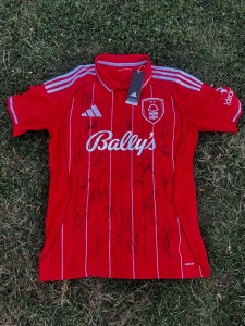 Signed Nottingham Forest Shirt 25/26 for sale on Ebay