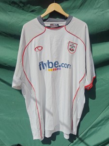 GENUINE VINTAGE SOUTHAMPTON 2007-2008 THIRD SHIRT MENS L LARGE RARE LONGSLEEVE for sale on Ebay
