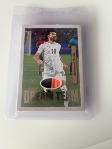 Mohamed Salah /7 Futera Match Worn Patch 2 Colour Liverpool V Southampton 2018 for sale on Ebay
