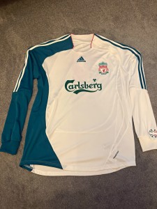 Liverpool Adidas 2006 2007 3rd Shirt - MATCH WORN PLAYER ISSUE - SUPER RARE! for sale on Ebay