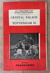 CRYSTAL PALACE v TOTTENHAM HOTSPUR 1969-70 FA CUP PIRATE PROGRAMME for sale on Ebay