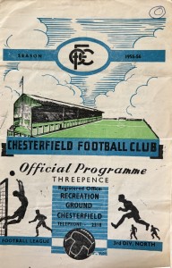Chesterfield v Bradford City Div 3 (N) 1955/56 for sale on Ebay