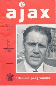 Ajax v Glentoran Ireland (UEFA Cup) 1975/1976 - Football Programme for sale on Ebay