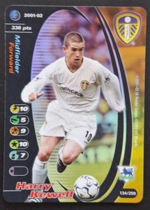 HARRY KEWELL - LEEDS UNITED - 2001-02  FOOTBALL CHAMPIONS FOIL CARD for sale on Ebay