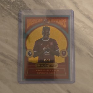 Topps Loum Tchaouna Burnley FC Premier League Merlin Speaks Insert #MS-5 13/50 for sale on Ebay