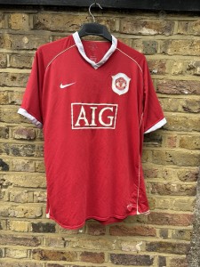 Manchester United Home Shirt 06/07 XL Used But Great Condition Original for sale on Ebay