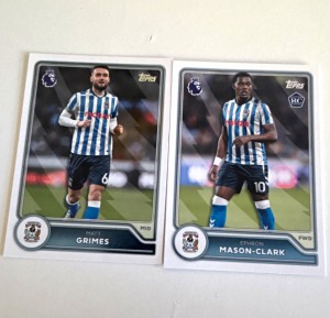 Topps Premier League 2026/27 Coventry City Rookie 2 Cards Grimes Mason-Clark for sale on Ebay
