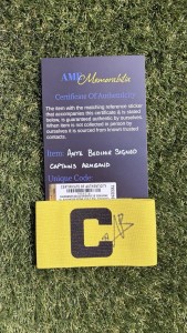 Ante Budimir Signed Captain’s Armband | Croatia & Osasuna for sale on Ebay