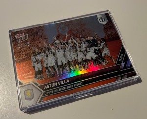 Rare Aston Villa Topps Now Numbered Card UEFA Cup Winners 2026 Team Picture for sale on Ebay