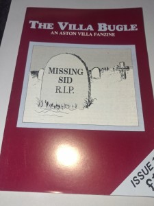 'The Villa Bugle' - Aston Villa Fanzine.  Issue No.1 for sale on Ebay
