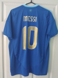 Argentina Adidas Messi Away Shirt 2024 Large BNWT Genuine for sale on Ebay