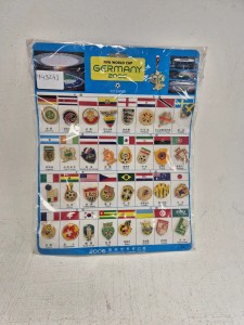 FIFA World Cup Germany 2006 32 Teams Pin Badge Set Display Card for sale on Ebay