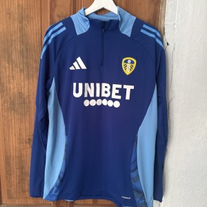 LEEDS UNITED ADIDAS TRAINING TOP for sale on Ebay