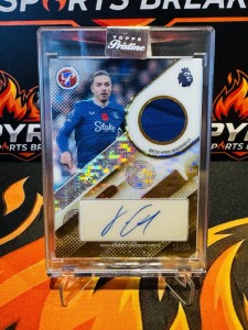 2026 Topps Pristine Jack Grealish Pristine Pieces Patch Auto Gold /50 Everton for sale on Ebay