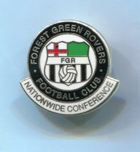 FOREST GREEN ROVERS FC BADGE for sale on Ebay
