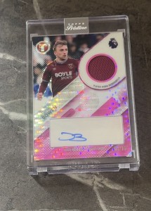 Topps Pristine Jarrod Bowen 1/15 Patch Auto West Ham United for sale on Ebay